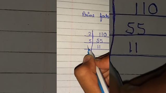 Prime factors of 110 смотреть онлайн
