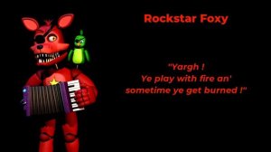 FNaF UCN, аниматроники говорят фразы на русском, но своими же голосами (AI)