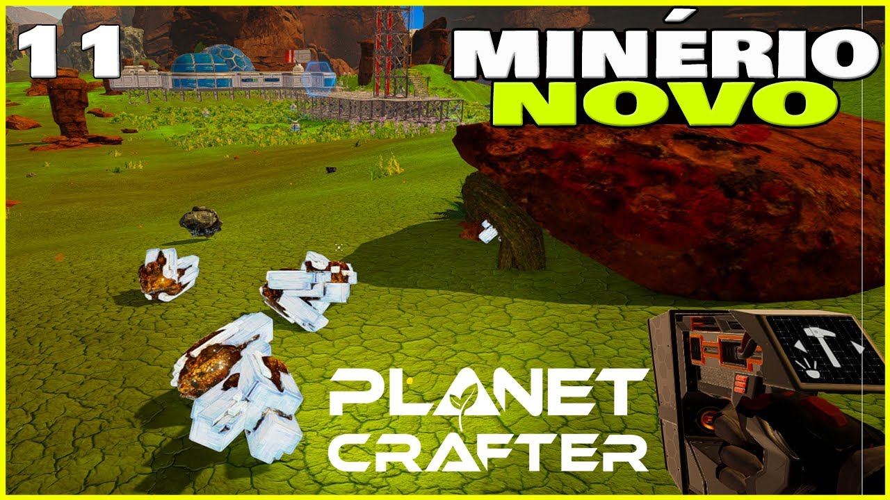 TRABALHANDO NA BIOMASSA E NOVO MINÉRIO PLANETA TA VERDE - THE PLANET CRAFTER #11 смотреть онлайн