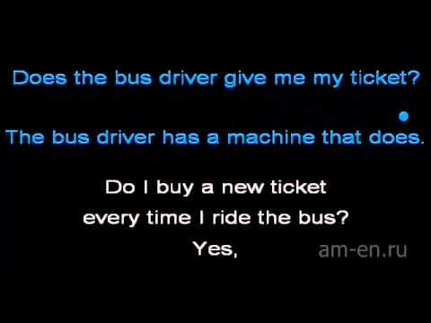 Taking the Bus: Bus Tickets (English conversation) смотреть онлайн