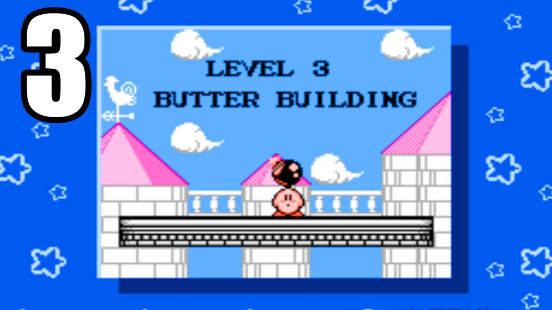 [#3 Kirby’s Adventure] МЯСЛЯНОЕ ЗДАНИЕ (NES)