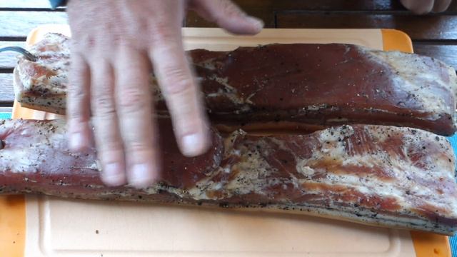 Панчета-Бекон  #панчетабекон#сыровял#сало#грудинка#пузанина#подчерёвок#копчение