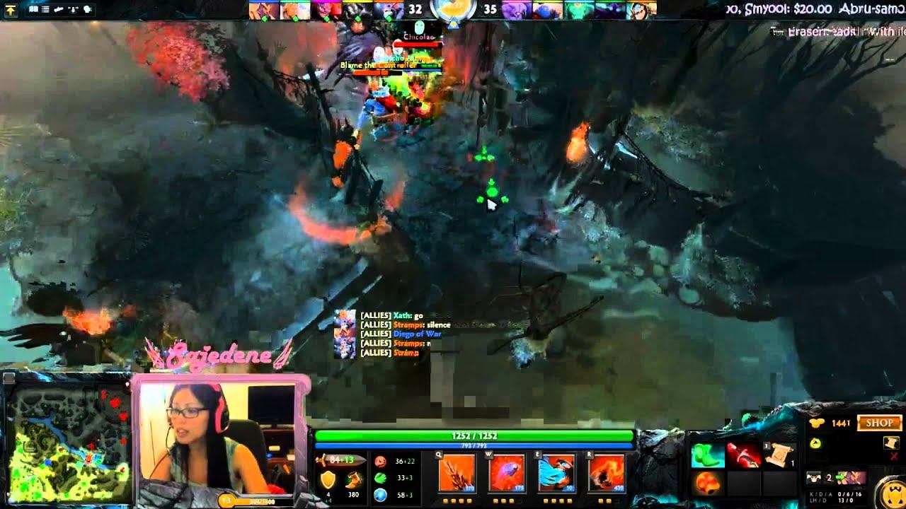 Saje Plays Dota 2 - Team Fights смотреть онлайн