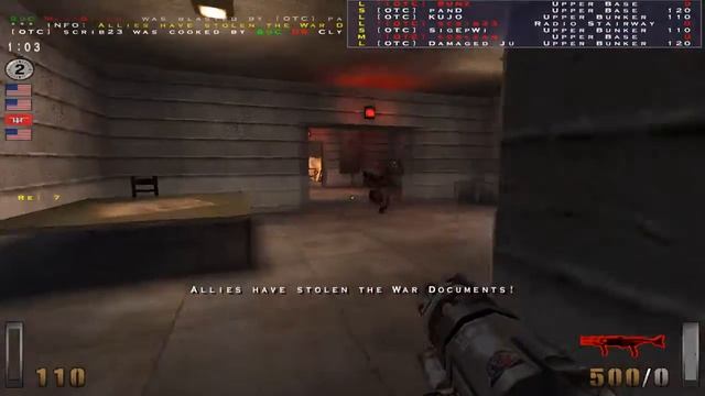 RTCW: Bringers of Chaos vs. OTC - BoB I Round 1 (01.29.02) смотреть онлайн