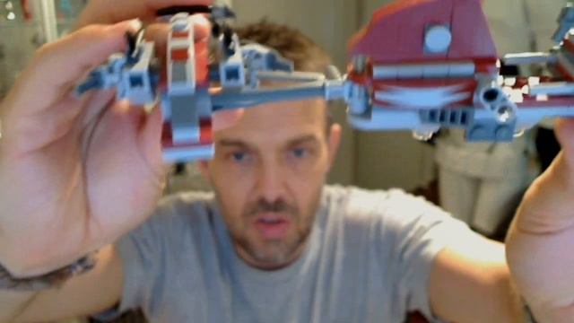 LEGO Star Wars 75012 BARC Speeder with Sidecar HD Set Review | www.flyguy.net смотреть онлайн