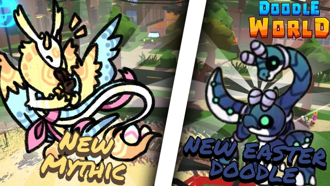 How To Evolve the Brand *NEW EASTER LEGENDARY* Doodle In the Easter Part 3 Update - Doodle World смотреть онлайн