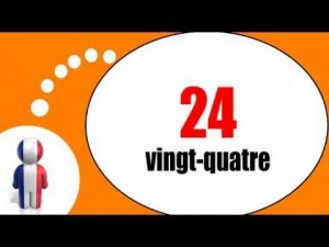 урок французского языка = Цифры от 20 до 30