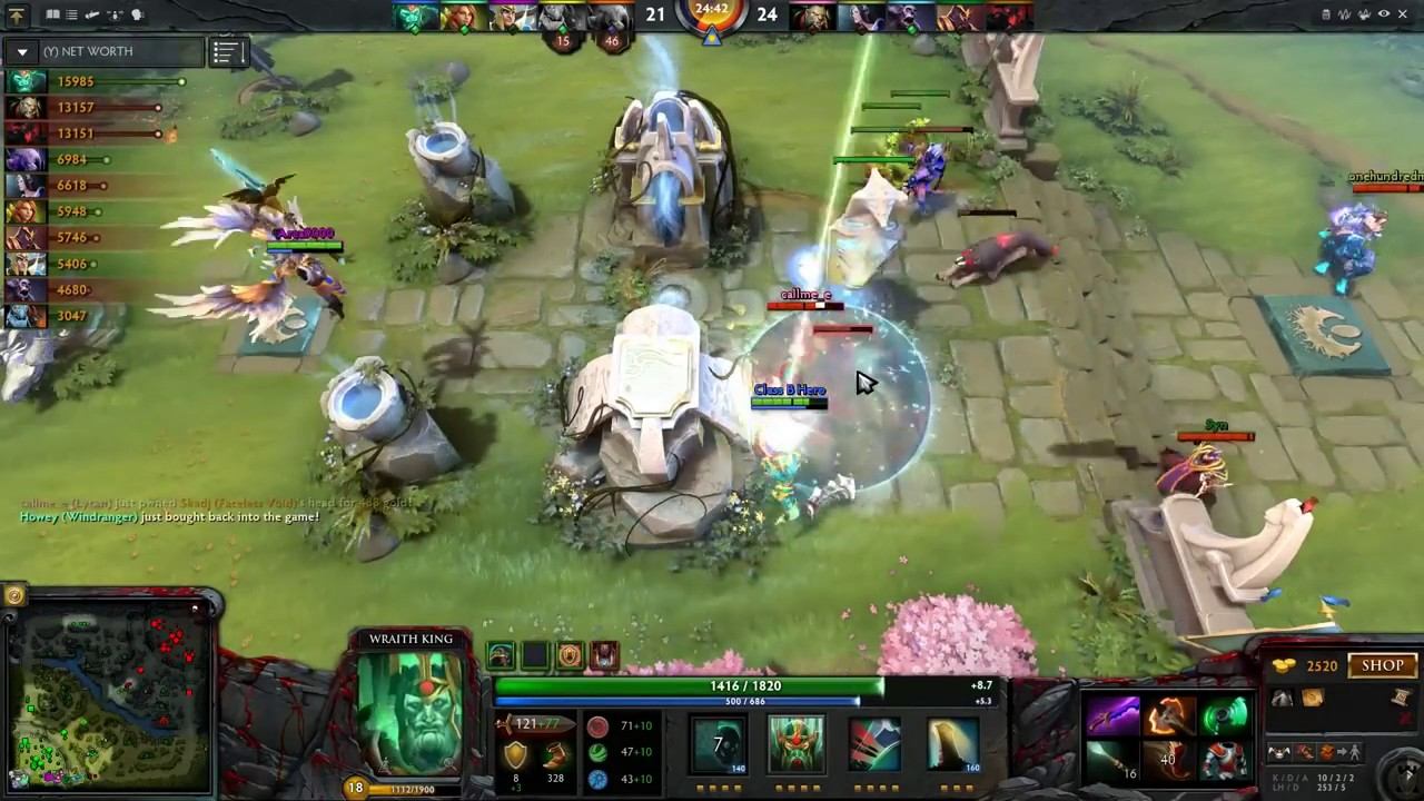 The Greatest Wraith King Butterfly and Battle Fury Build by Draskyl Dota 2 смотреть онлайн