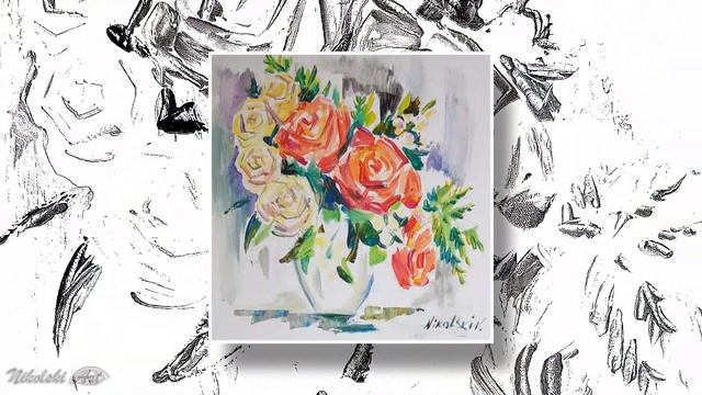 Владимир Никольский. Цветы