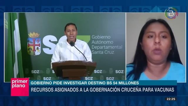Gobierno pide investigar el destino de Bs 54 MM de la gobernación cruceña, para comprar vacunas смотреть онлайн