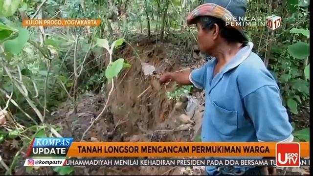 Tanah jeblok hingga 1 meter di kulon progo jogja смотреть онлайн