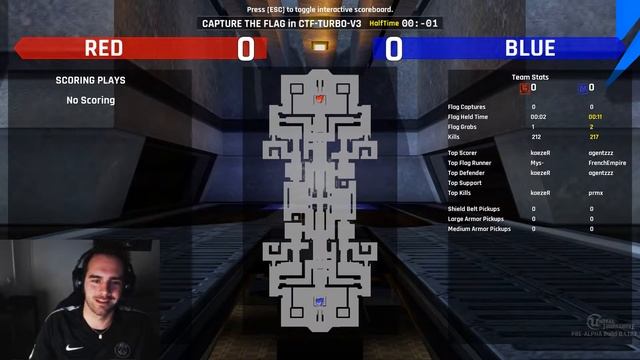 [Unreal Tournament 4 iCTF] Finale - France vs Netherlands - Map 1: CTF-Turbo смотреть онлайн