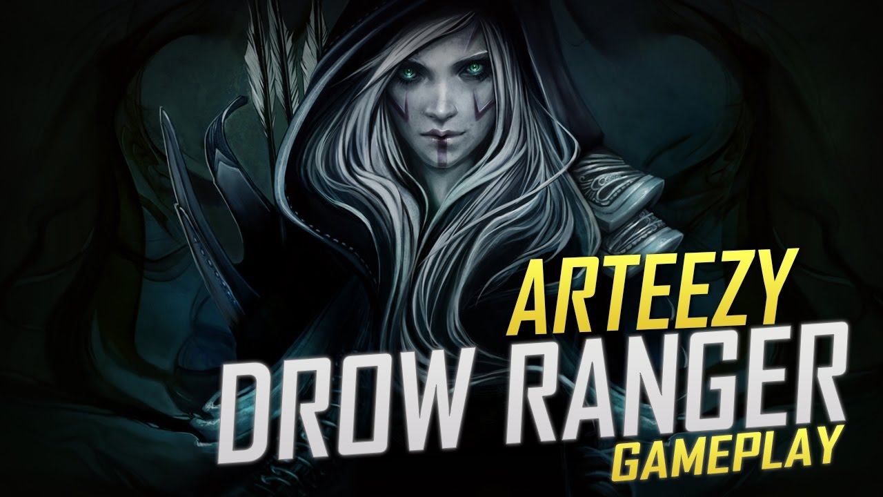 Arteezy playing Drow Ranger (Gameplay) смотреть онлайн