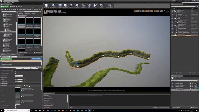Raw Data - Botanical Gardens - Cliffside Unreal Spline Mesh Usage смотреть онлайн