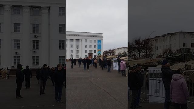 Выставка трофейной техники НАТО в Ульяновске. Часть 12. Сергей Козырев.