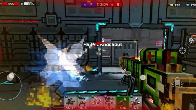 Pixel Gun 3D - Flag Capture - Walking Fortress Full Gameplay смотреть онлайн