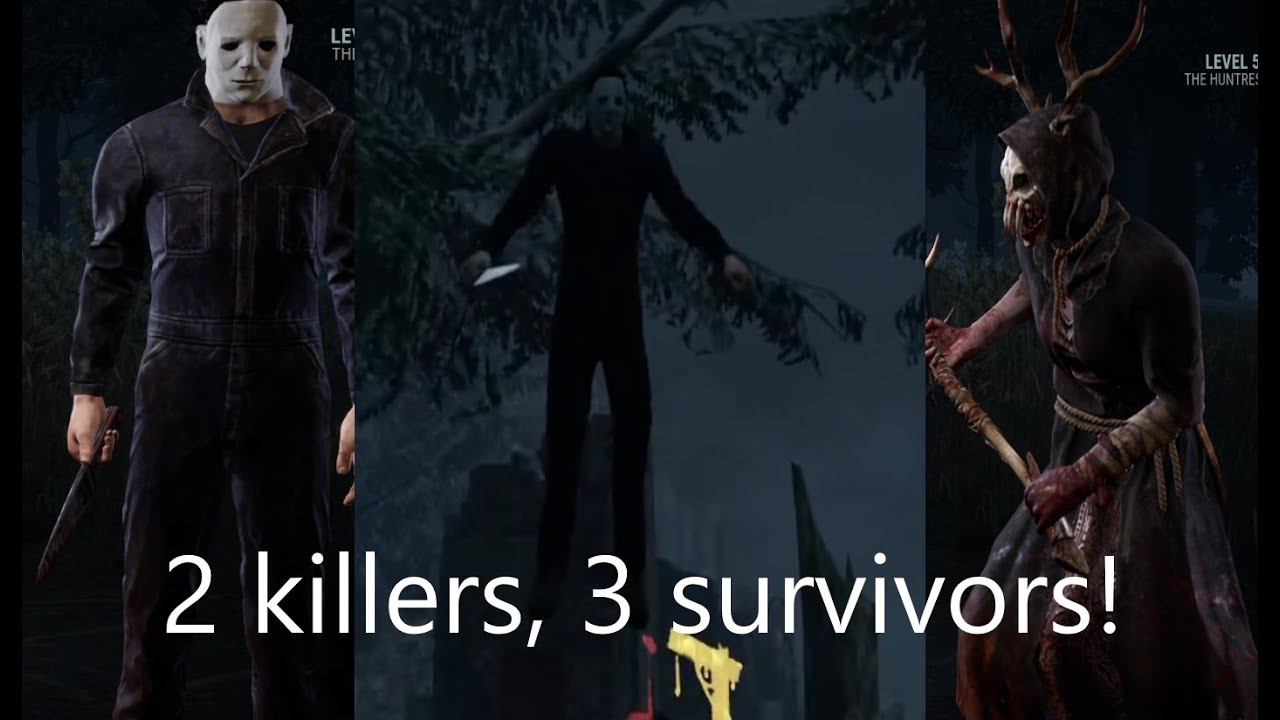 New DBD gamemode?....... No just a hacker! 2 killers! смотреть онлайн