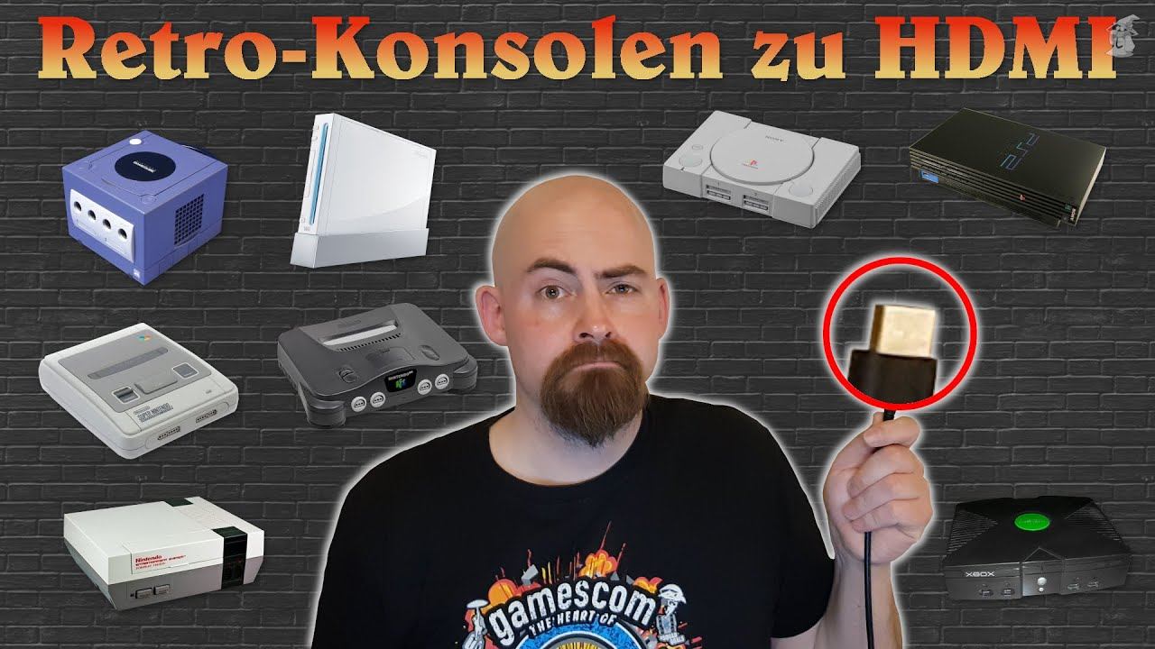 Retro-Konsolen zu HDMI: Mehrere Konverter im Vergleich (Kaico, Hyperkin, deleyCON und mehr) смотреть онлайн