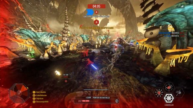 STAR WARS™ Battlefront™ II casual 17 bot retribution with anakin. смотреть онлайн