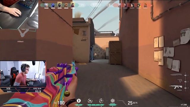 POPPING OFF WITH THE NEW SENSATION SKIN COLLECTION (SENSATION BUNDLE) - Valorant Diamond Highlights смотреть онлайн
