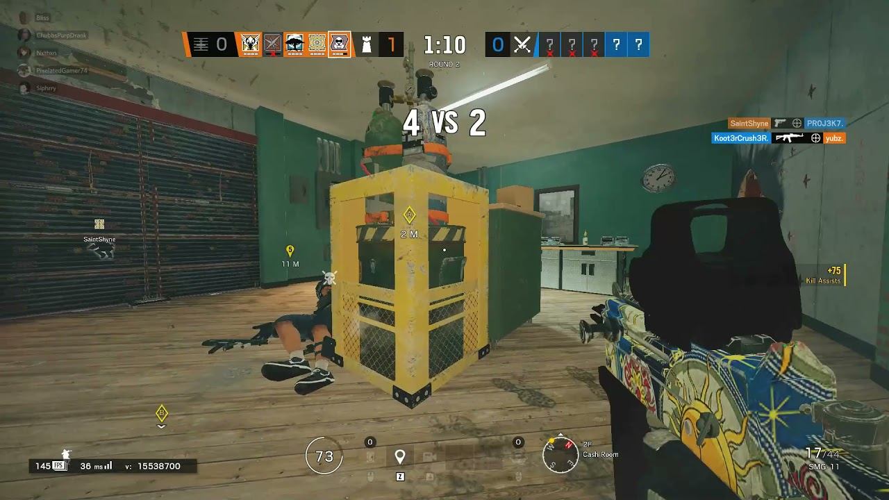 How the Best SMG-11 Player Dominates FACEIT GO4 - Rainbow Six Siege смотреть онлайн