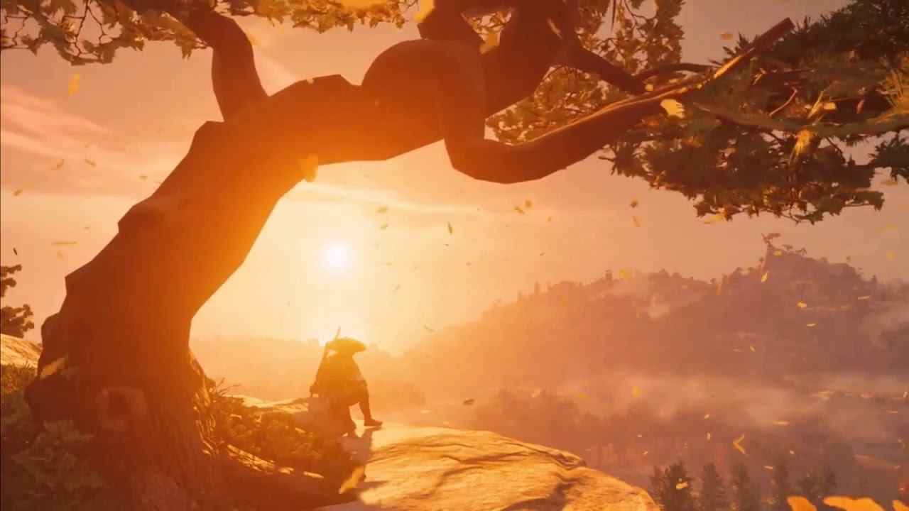 Красота новой игры Ghost of Tsushima смотреть онлайн