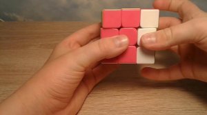 Учимся собирать третий слой кубика-рубика.