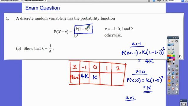 IB Maths - discrete random variables and discrete probability distributions смотреть онлайн