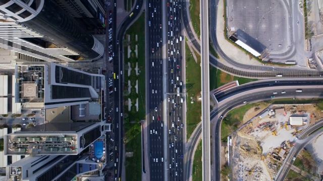 Дубай с высоты птичьего полета смотреть онлайн