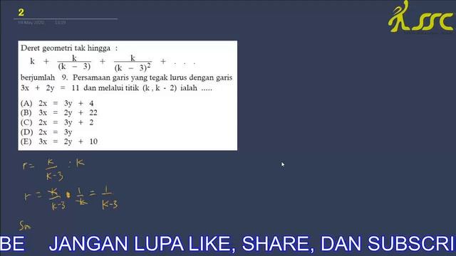 S2DLS - BAHAS SOAL KAJILATIH TRY OUT смотреть онлайн