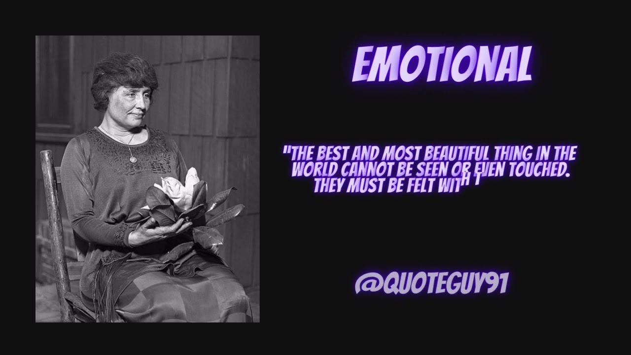 "Helen Keller's Insight: The Heartfelt Beauty Beyond Sight and Touch" смотреть онлайн