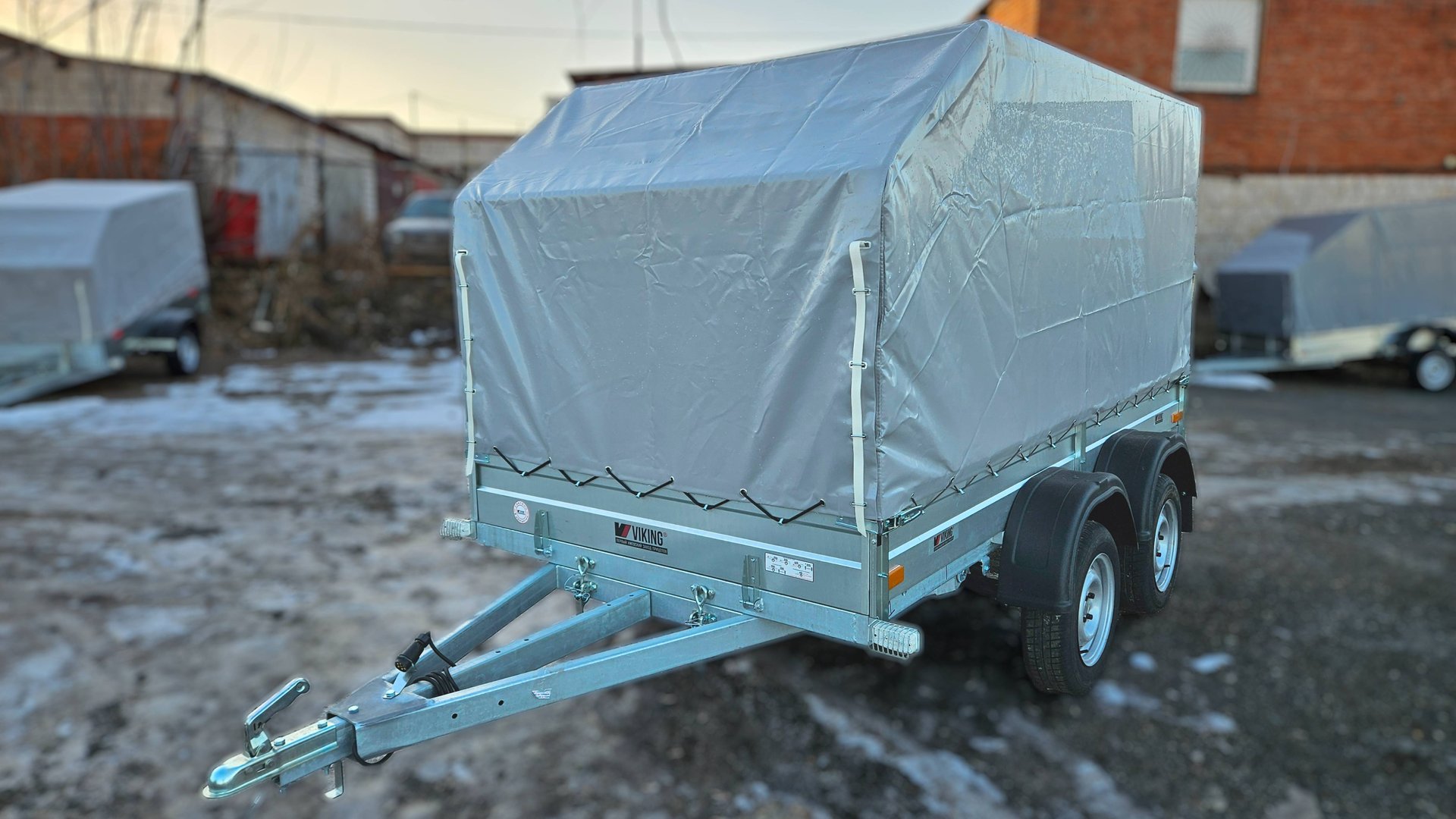 Двухосный прицеп Viking V1530-032ОС в ИЖприцеп.РФ тел. (3412) 770-446, Ижевск, Салютовская 25А смотреть онлайн