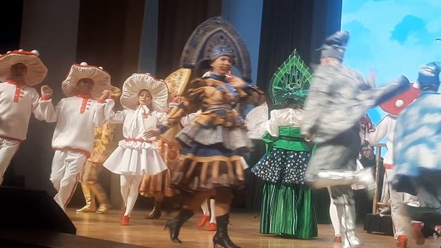 30 ноября в Пушкино с аншлагом прошёл спектакль «Царевна-лягушка». смотреть онлайн