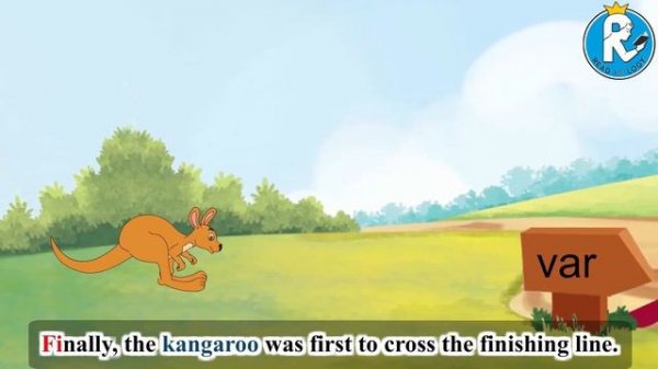 Digraph 'OO' Story | Animal's School Race | English Story for Kids