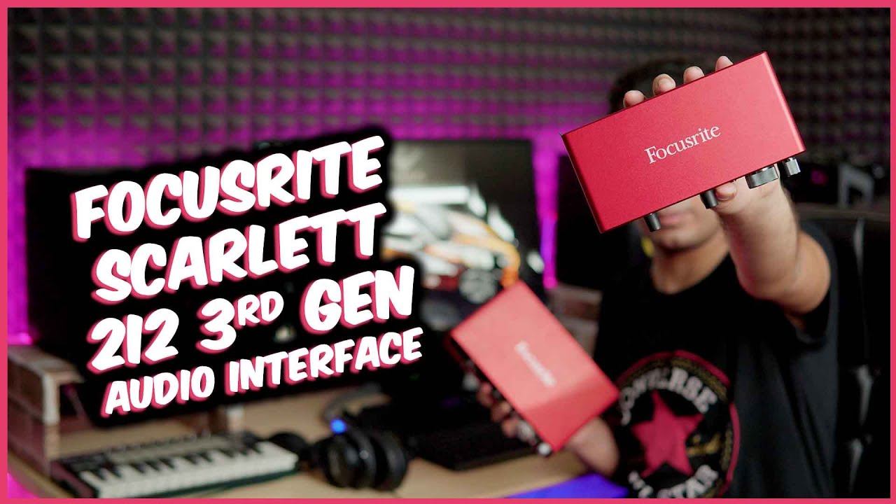 Focusrite Scarlett 2i2 3rd Generation Audio Interface смотреть онлайн
