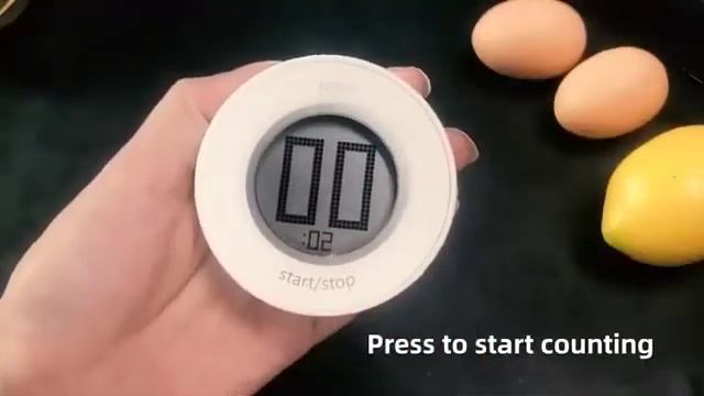Digital Countdown Timer 99 Minutes 360 Degree Rotating Magnetic Battery Powered LCD Screen смотреть онлайн