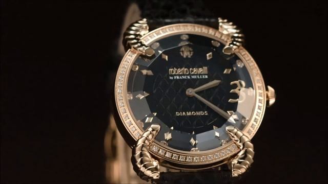 Roberto Cavalli by Franck Muller, Swiss Made watches launched exclusively at Paris Gallery смотреть онлайн