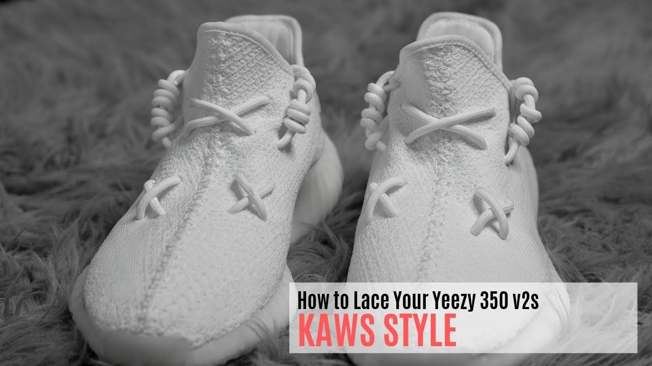 How To Lace Your YEEZY KAWS Style смотреть онлайн