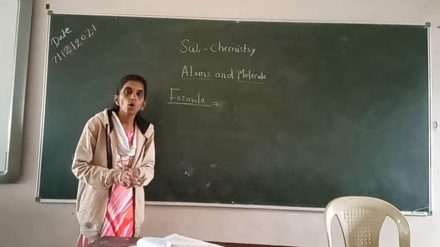 lesson no. 4 Topic- Atom and molecules смотреть онлайн
