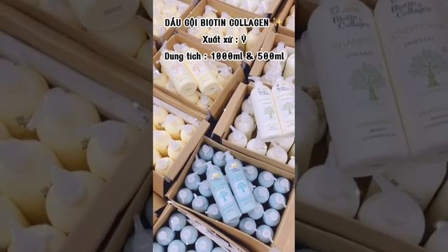 Dầu gội xả Biotin Collagen #biotincollagen смотреть онлайн