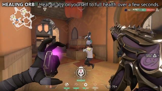 Valorant: All Agent Abilities With Gameplay смотреть онлайн