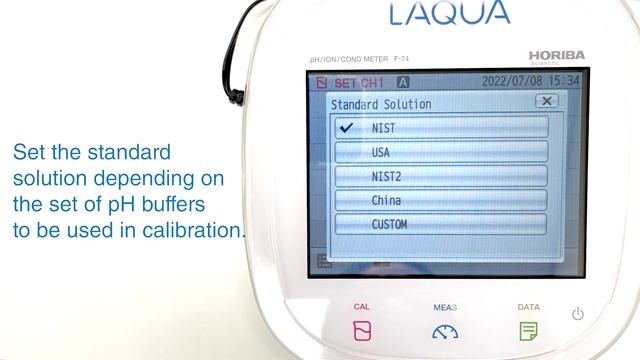 pH Calibration Settings LAQUA Colour Touchscreen Bench Meters смотреть онлайн