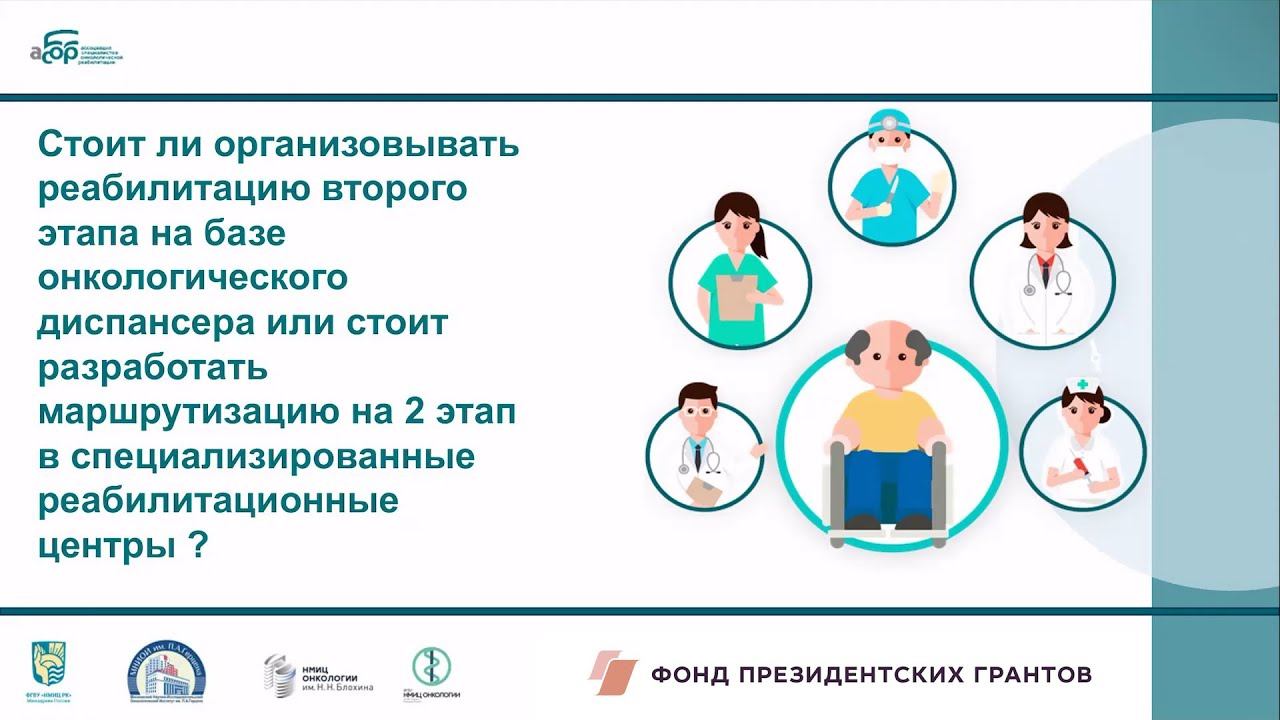Стоит ли организовывать реабилитацию второго этапа на базе онкологического диспансера смотреть онлайн