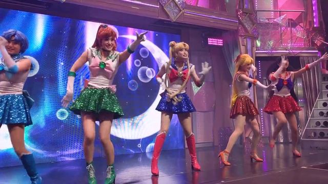 Sailor Moon Theme (Miracle Romance) Dance Performance: Shining Moon Dinner Show, Tokyo Japan смотреть онлайн