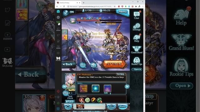 [Granblue Fantasy] Grimnir Solo Featuring Satyr смотреть онлайн