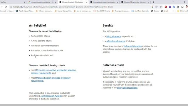 Monash Graduate Scholarship for Master and Ph.D. student #postgraduate scholarship смотреть онлайн