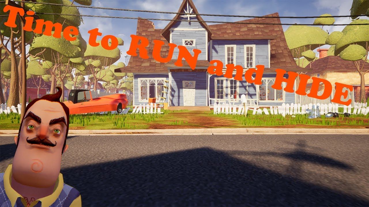 GETTING NOTHING DONE WHILE HE BREAKS HIS WINDOWS! Hello Neighbor - Funny - Episode 1 смотреть онлайн