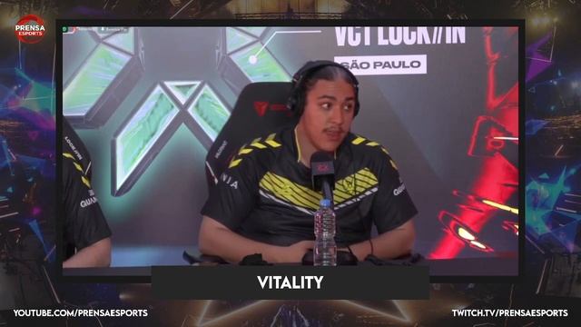 #Vitality cae ante la levianeta y se despide del #VCTLockIn / Conferencia de prensa смотреть онлайн