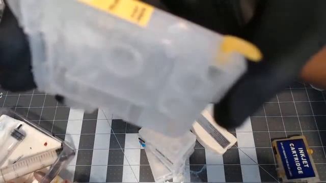 No More Broken Lines. How to fill and prime Epson refillable cartridge the CORRECT Way!! смотреть онлайн