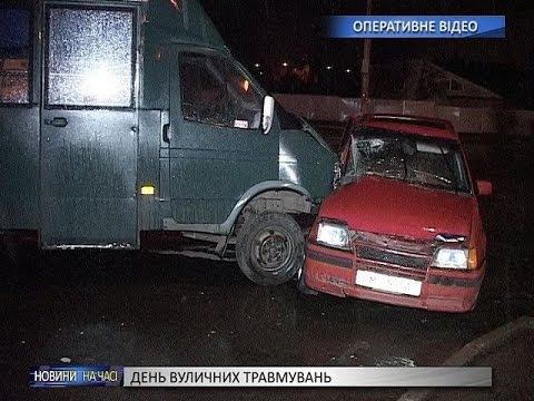 На Білопільському шляху зіткнулися пасажирський автобус «Рута» та «Opel» смотреть онлайн